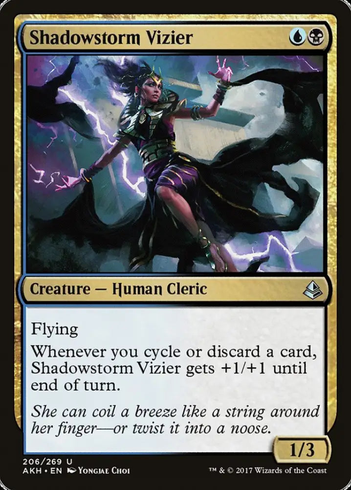 Shadowstorm Vizier [Amonkhet] - MTG Single