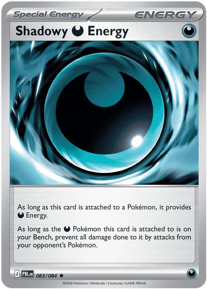 Shadowy Darkness Energy (083/084) [ME05: Pitch Black]