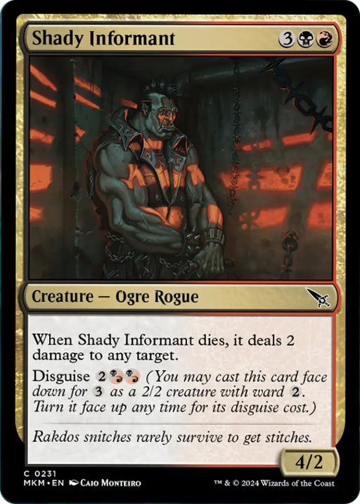 Shady Informant [Murders at Karlov Manor] - MTG Single
