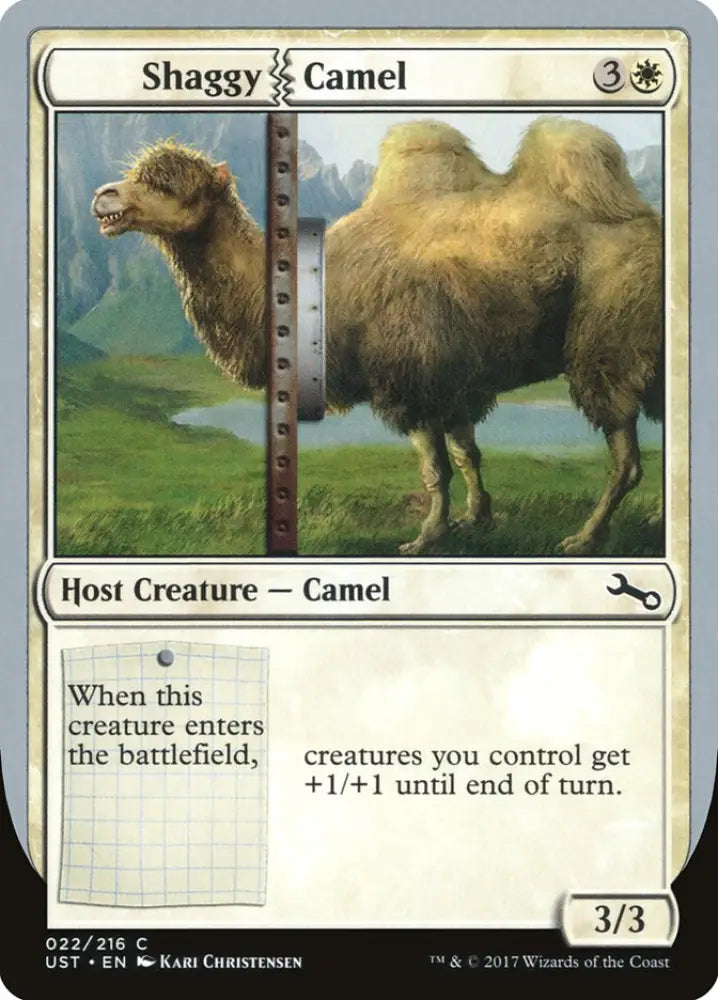 Shaggy Camel [Unstable] - MTG Single