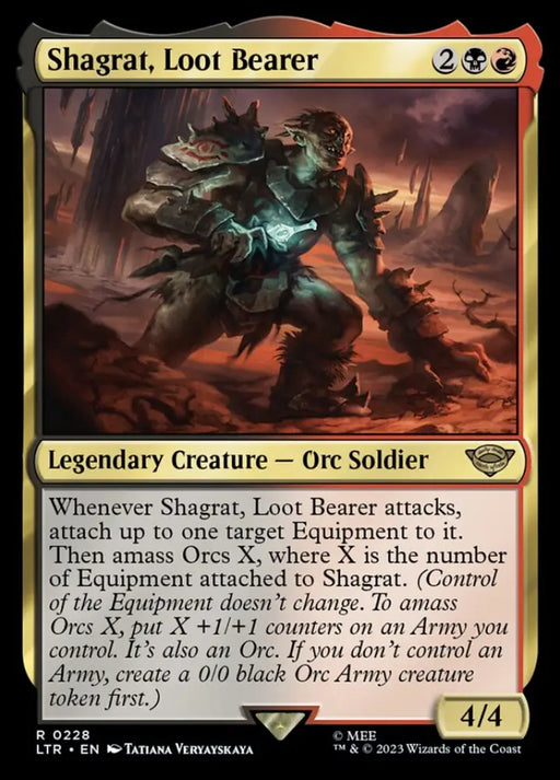 Shagrat Loot Bearer [The Lord of the Rings: Tales of Middle-Earth] - MTG Single