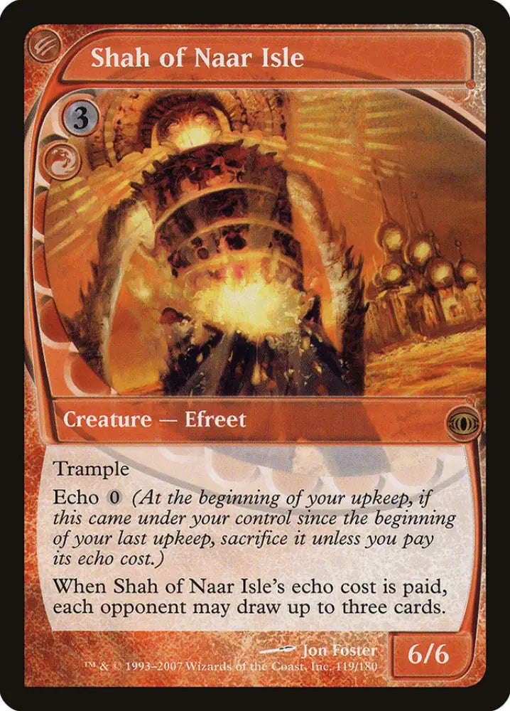 Shah of Naar Isle [Future Sight] - MTG Single