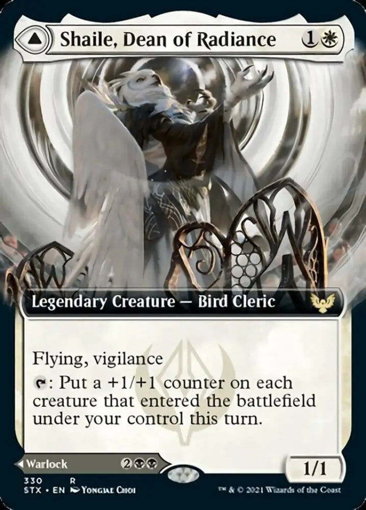 Shaile Dean of Radiance // Embrose Dean of Shadow (Extended Art) [Strixhaven: School of Mages] - MTG Single
