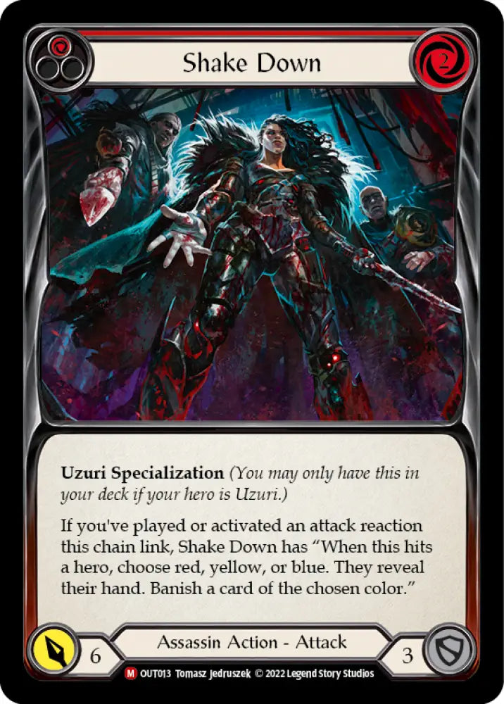 Shake Down [Outsiders] - Flesh And Blood Single