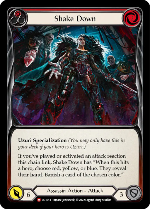 Shake Down [Outsiders] - Flesh And Blood Single