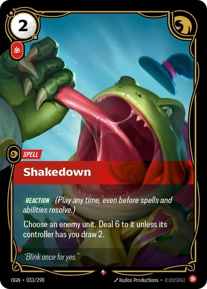 Shakedown (033/298) [Origins]
