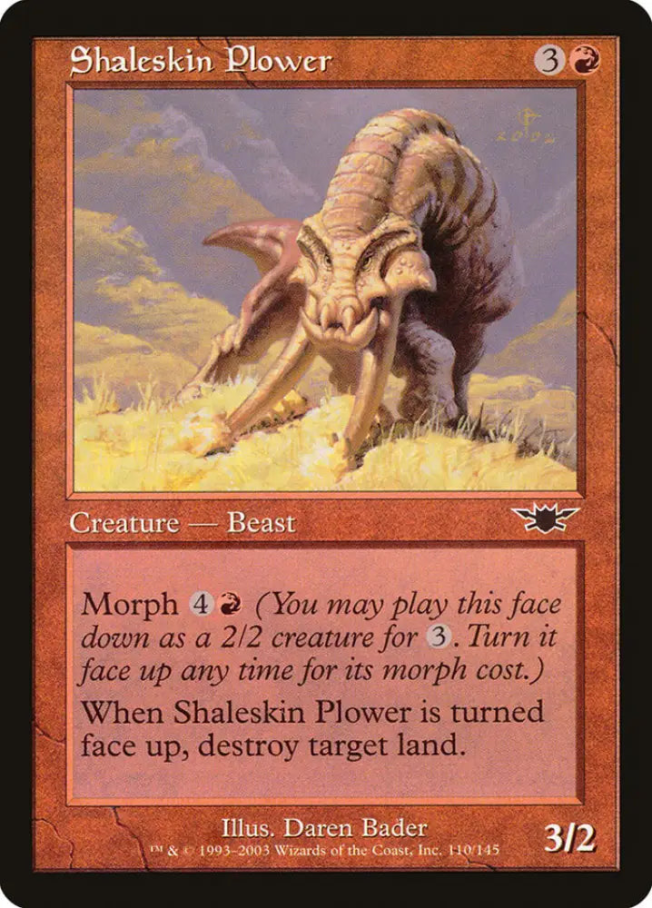 Shaleskin Plower [Legions] - MTG Single