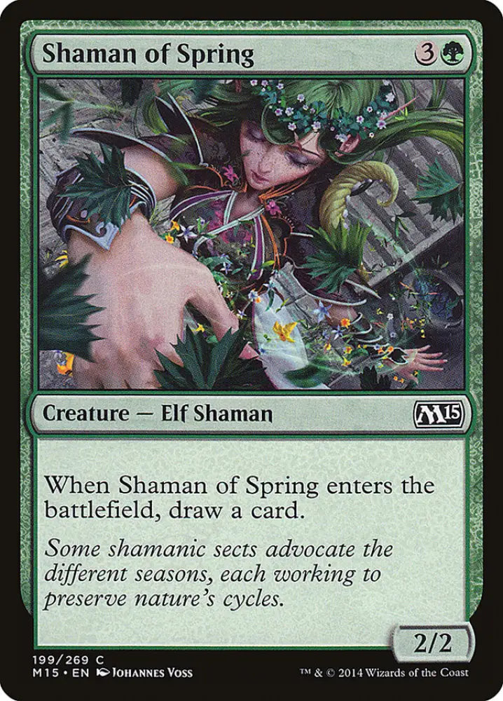 Shaman of Spring [Magic 2015] - MTG Single