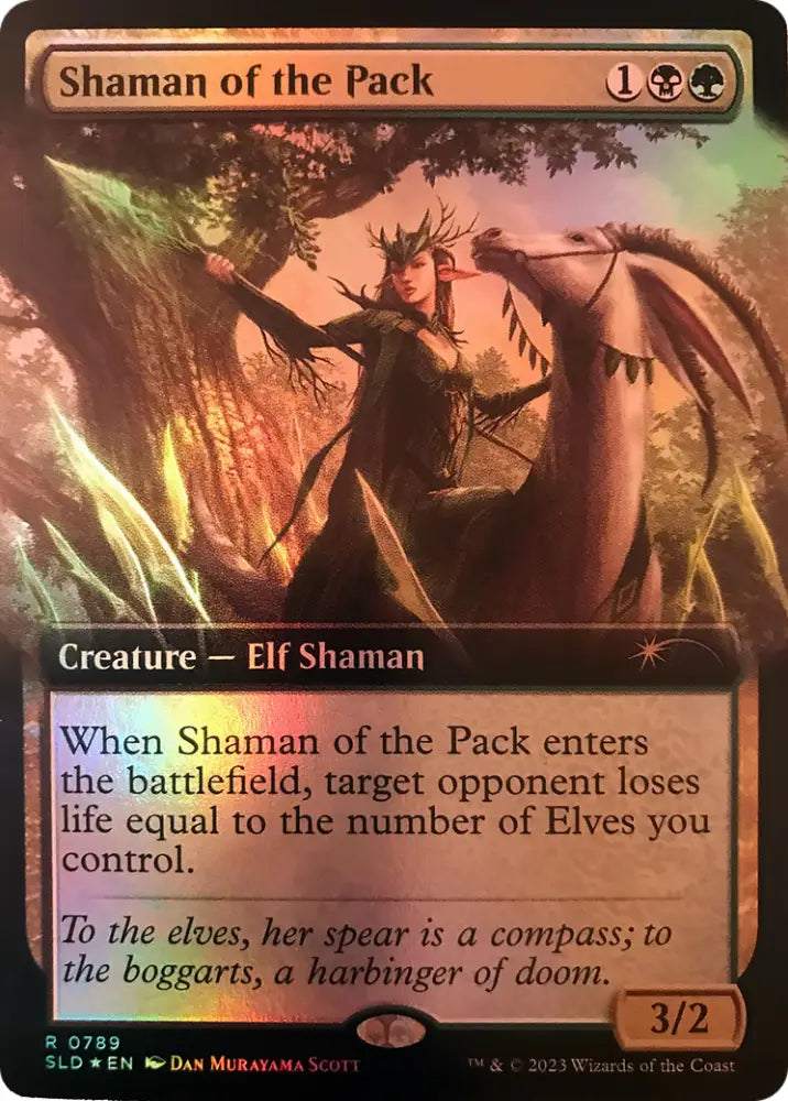 Shaman of the Pack (Extended Art) [Secret Lair Drop Series] - MTG Single