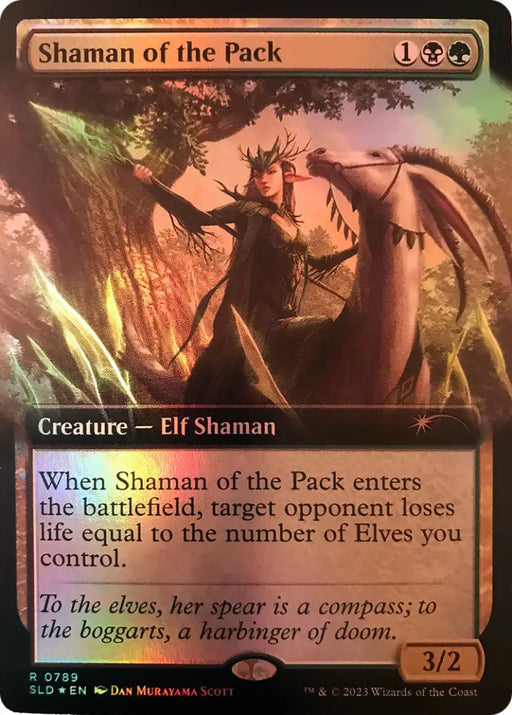 Shaman of the Pack (Extended Art) [Secret Lair Drop Series] - MTG Single