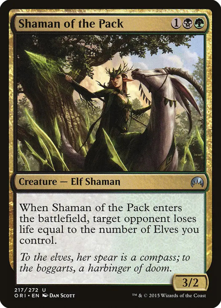 Shaman of the Pack [Magic Origins] - MTG Single