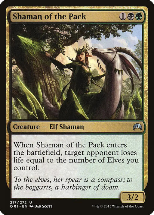 Shaman of the Pack [Magic Origins] - MTG Single