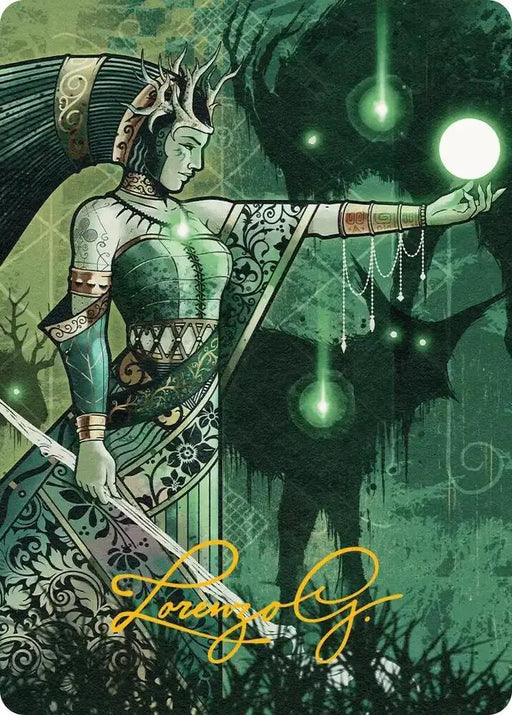 Shamanic Revelation Art Card (Gold-Stamped Signature) (47) [Secrets of Strixhaven Art Series]
