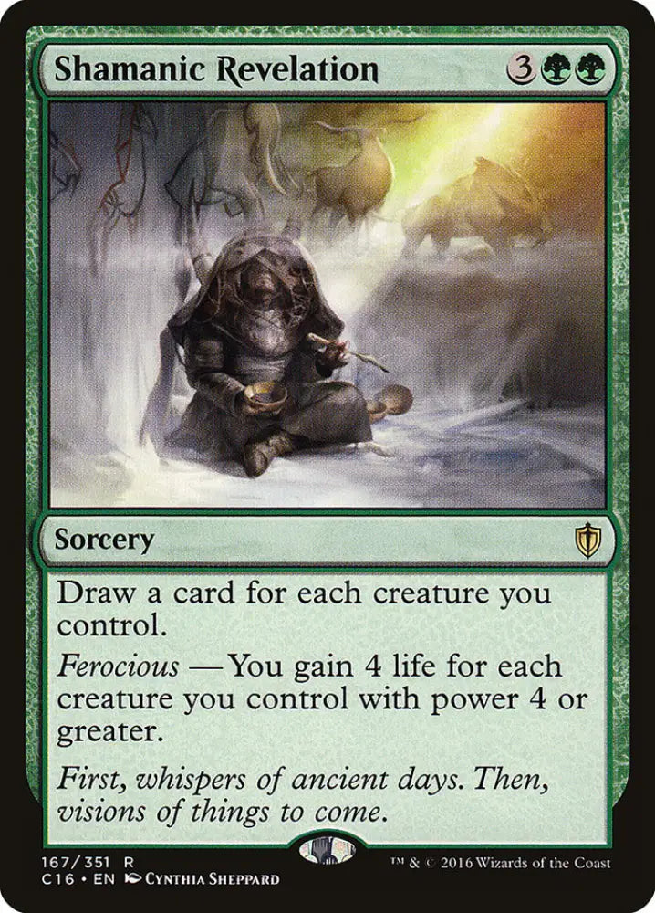 Shamanic Revelation [Commander 2016] - MTG Single