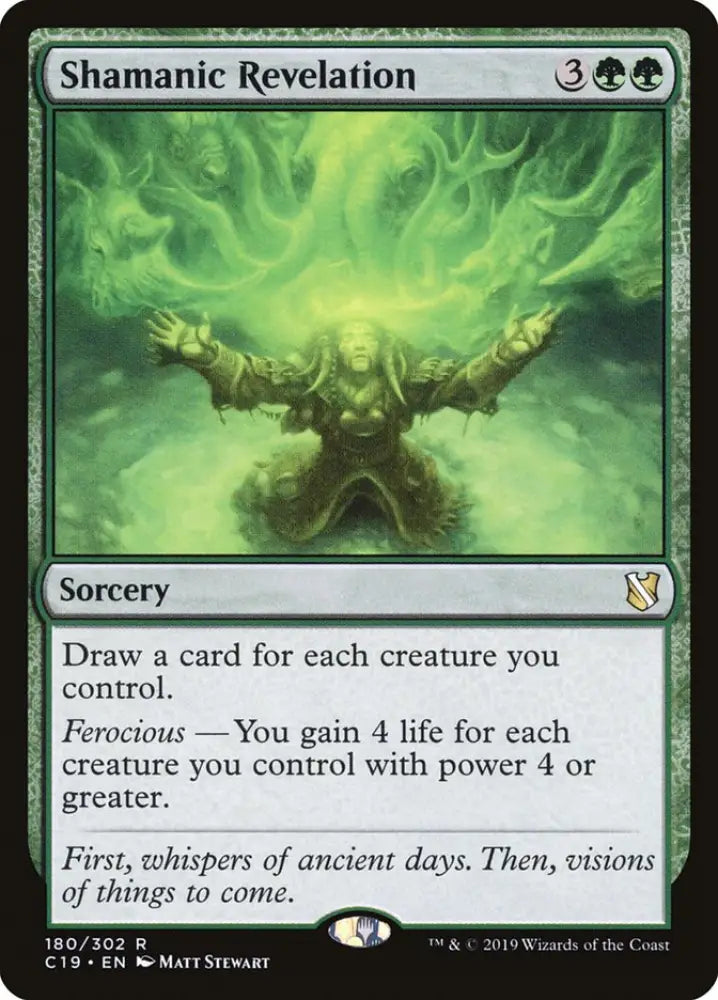 Shamanic Revelation [Commander 2019] - MTG Single