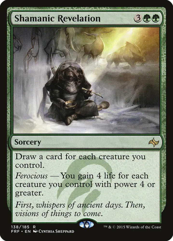 Shamanic Revelation [Fate Reforged] - MTG Single