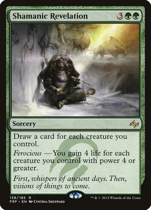 Shamanic Revelation [Fate Reforged] - MTG Single