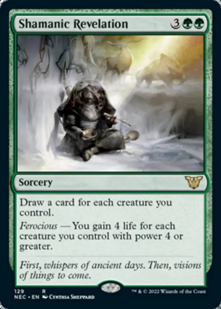 Shamanic Revelation [Kamigawa: Neon Dynasty Commander] - MTG Single