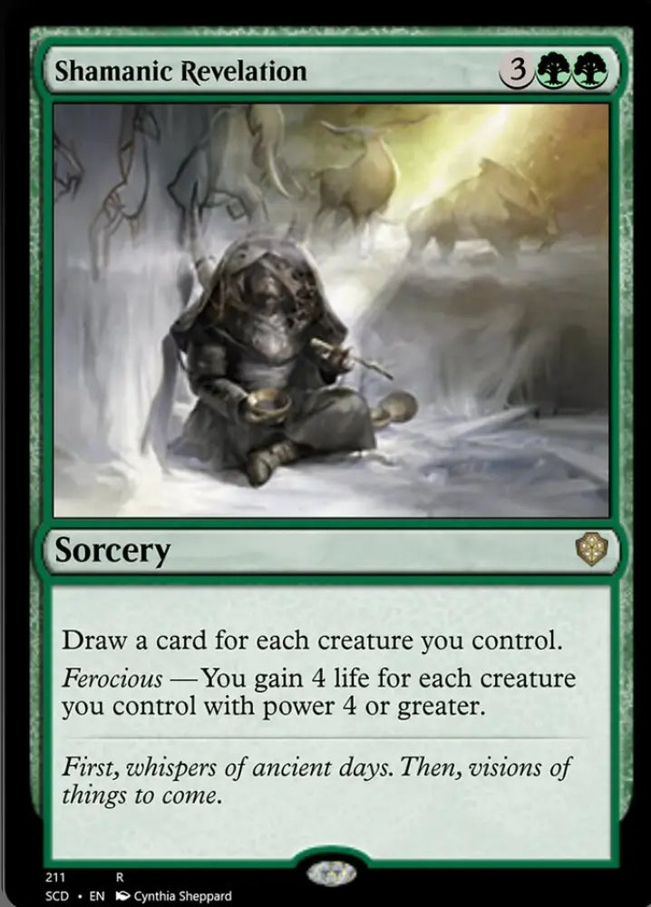 Shamanic Revelation [Starter Commander Decks] - MTG Single