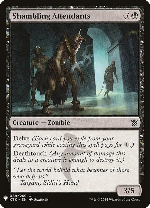 Shambling Attendants [Mystery Booster] - MTG Single