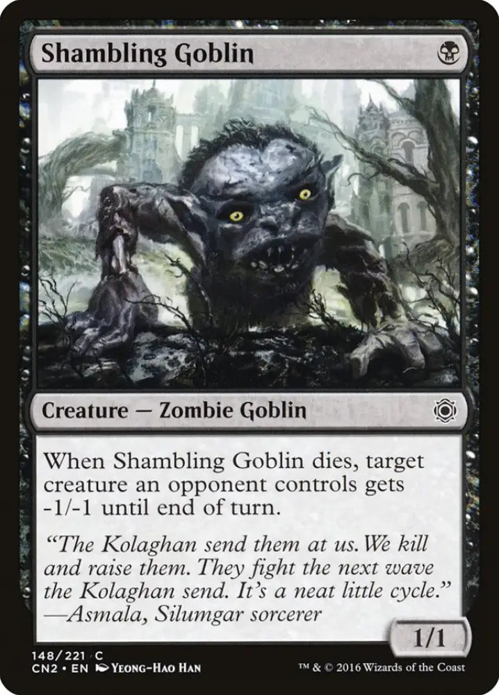 Shambling Goblin [Conspiracy: Take the Crown] - MTG Single
