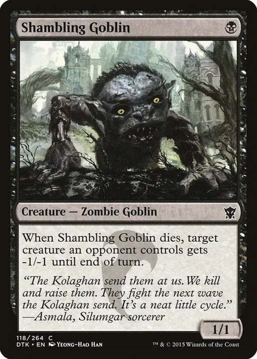 Shambling Goblin [Dragons of Tarkir] - MTG Single