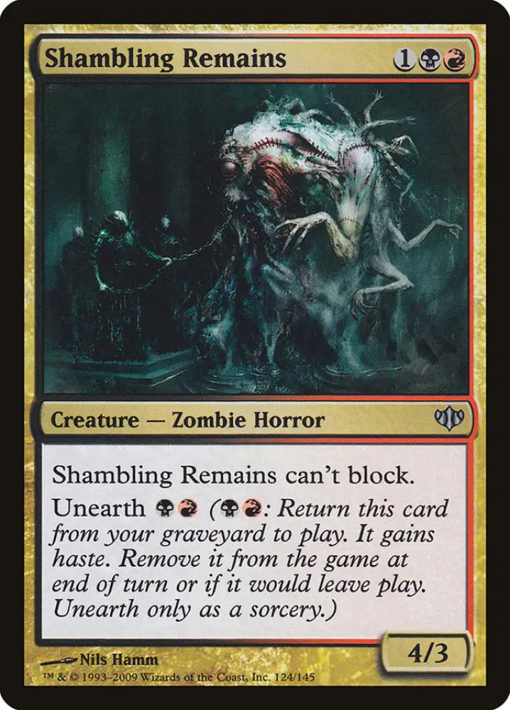 Shambling Remains [Conflux] - MTG Single