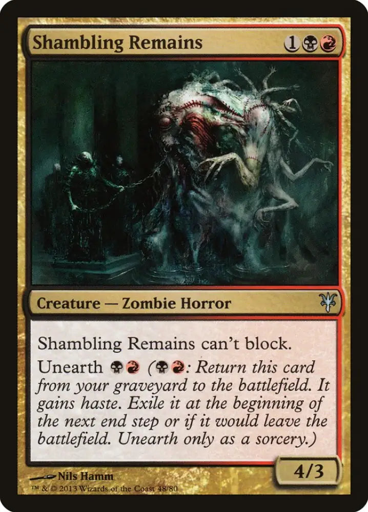 Shambling Remains [Duel Decks: Sorin vs. Tibalt] - MTG Single
