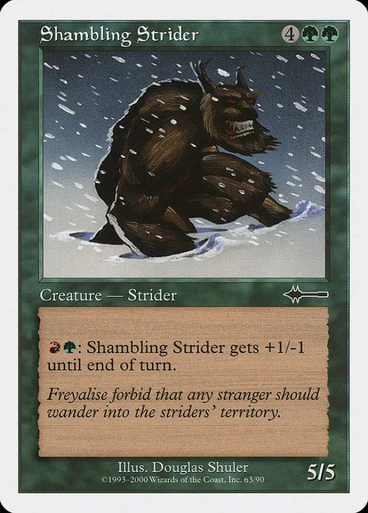 Shambling Strider [Beatdown] - MTG Single