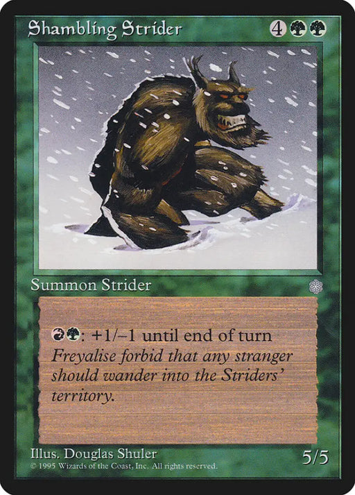 Shambling Strider [Ice Age] - MTG Single