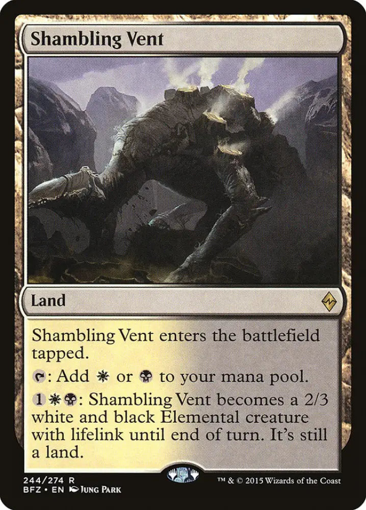 Shambling Vent [Battle for Zendikar] - MTG Single