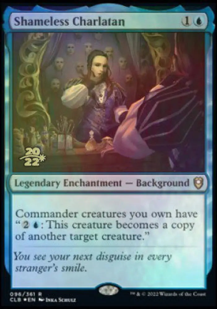 Shameless Charlatan [Commander Legends: Battle for Baldur’s Gate Prerelease Promos] - MTG Single