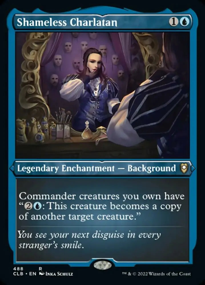 Shameless Charlatan (Foil Etched) [Commander Legends: Battle for Baldur’s Gate] - MTG Single