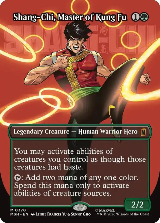 Shang-Chi, Master of Kung Fu (Borderless) (0370) [Marvel Super Heroes]