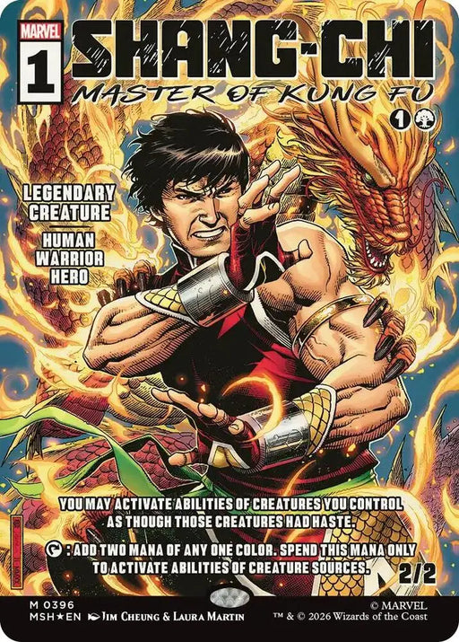 Shang-Chi, Master of Kung Fu (Borderless) (0396) [Marvel Super Heroes]