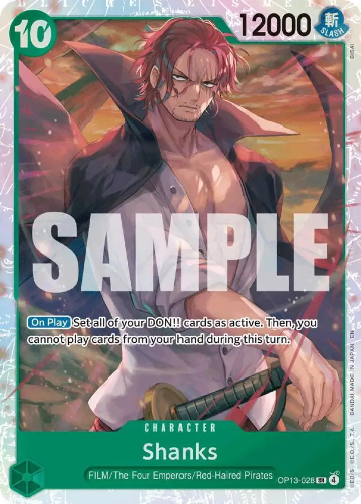 Shanks (028) (OP13-028) [Carrying On His Will]