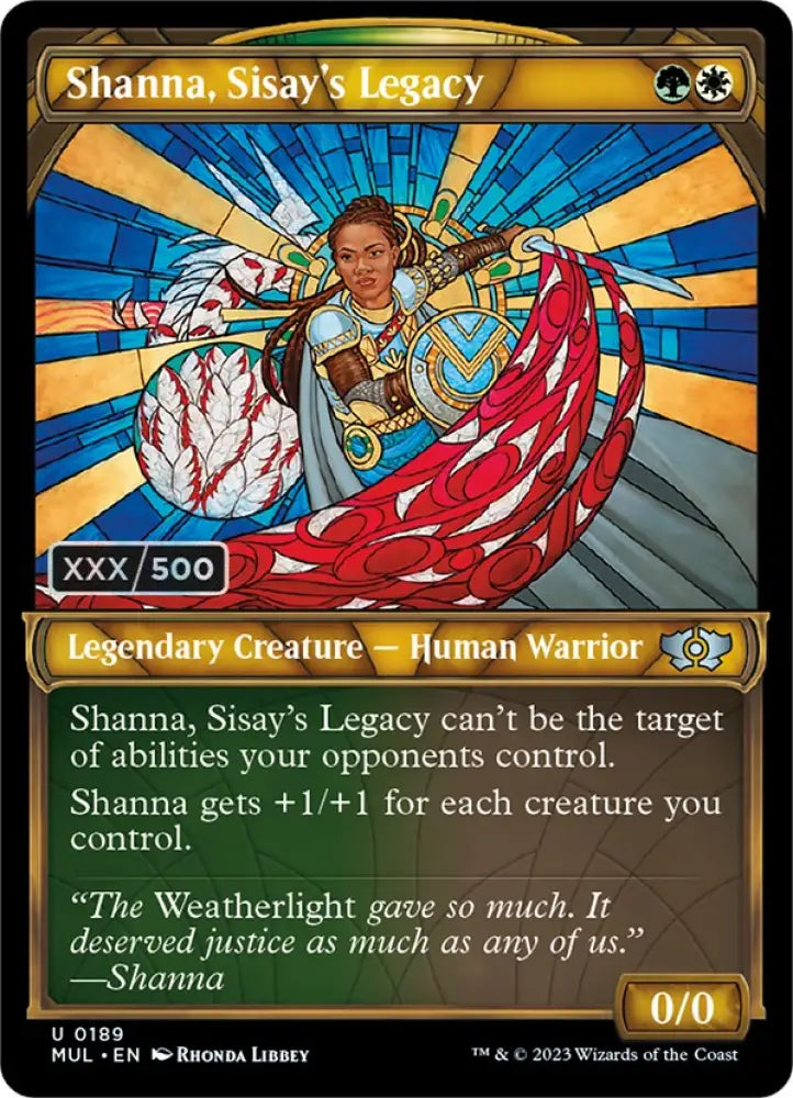 Shanna Sisay’s Legacy (Serialized) [Multiverse Legends] - MTG Single