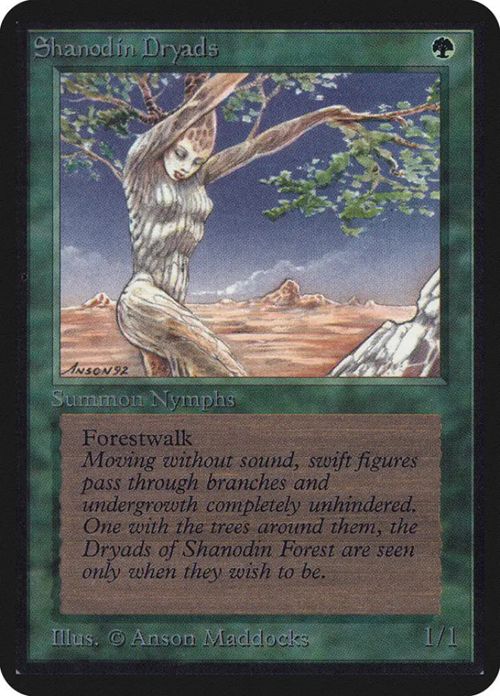 Shanodin Dryads [Alpha Edition] - MTG Single