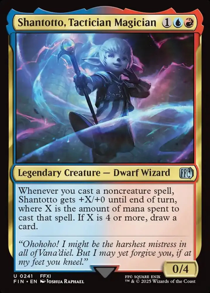 Shantotto Tactician Magician (241) [Final Fantasy] - MTG Single