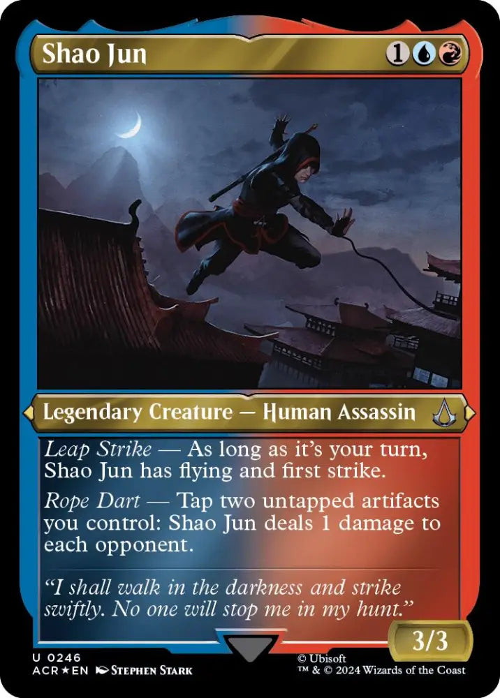 Shao Jun (Foil Etched) [Assassin’s Creed] - MTG Single