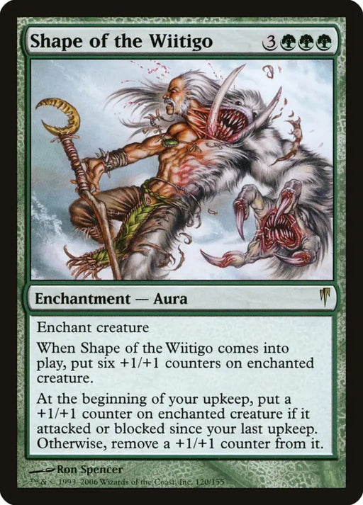 Shape of the Wiitigo [Coldsnap] - MTG Single