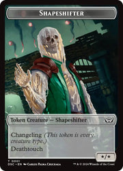 Shapeshifter // Insect (0022) Double-Sided Token [Duskmourn: House of Horror Commander Tokens] - MTG Single