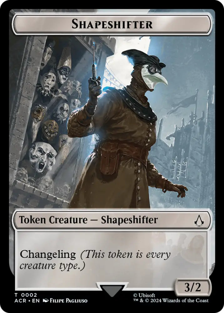 Shapeshifter Token [Assassin’s Creed Tokens] - MTG Single