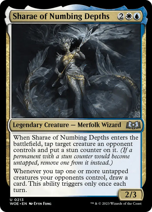 Sharae of Numbing Depths [Wilds of Eldraine] - MTG Single