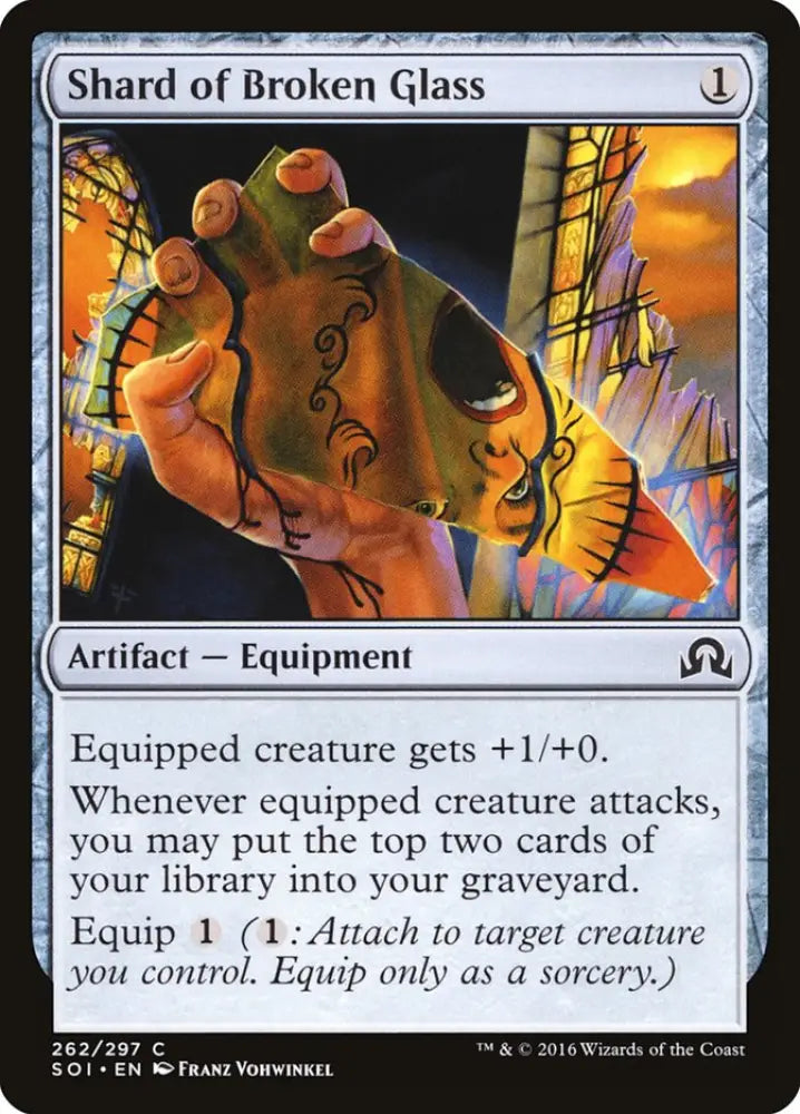 Shard of Broken Glass [Shadows over Innistrad] - MTG Single