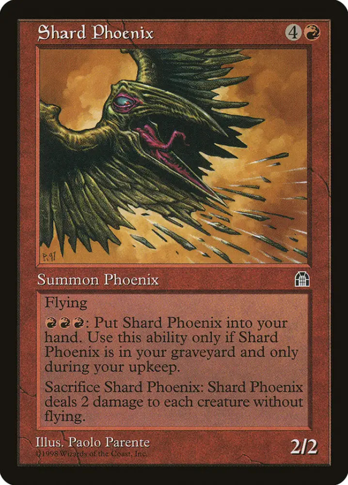 Shard Phoenix [Stronghold] - MTG Single