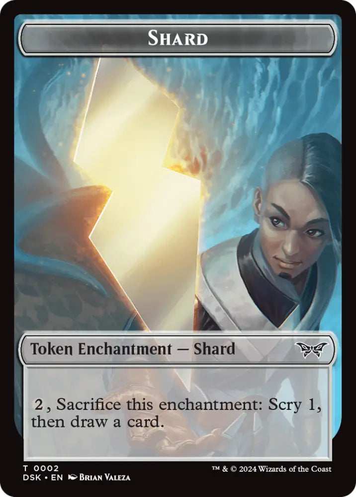 Shard Token [Duskmourn: House of Horror Tokens] - MTG Single