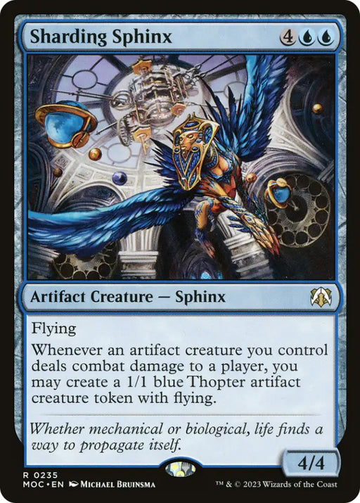 Sharding Sphinx [March of the Machine Commander] - MTG Single