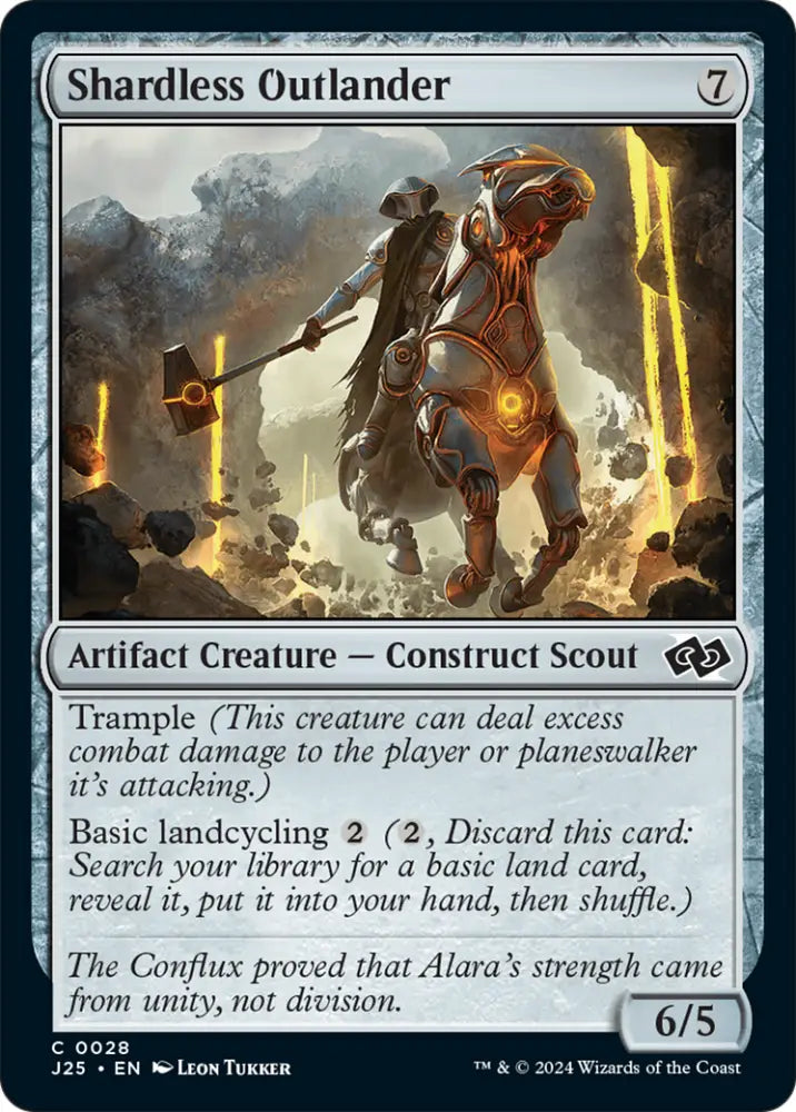 Shardless Outlander [Foundations Jumpstart] - MTG Single
