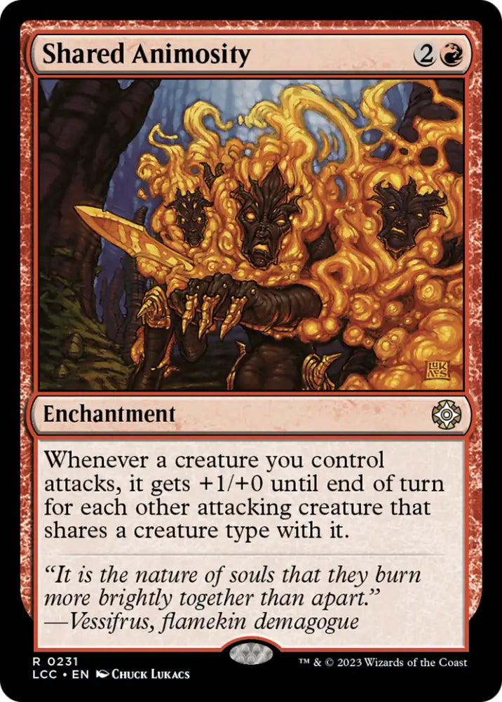 Shared Animosity [The Lost Caverns of Ixalan Commander] - MTG Single